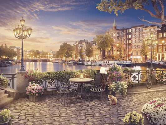 Terrace in Amsterdam
