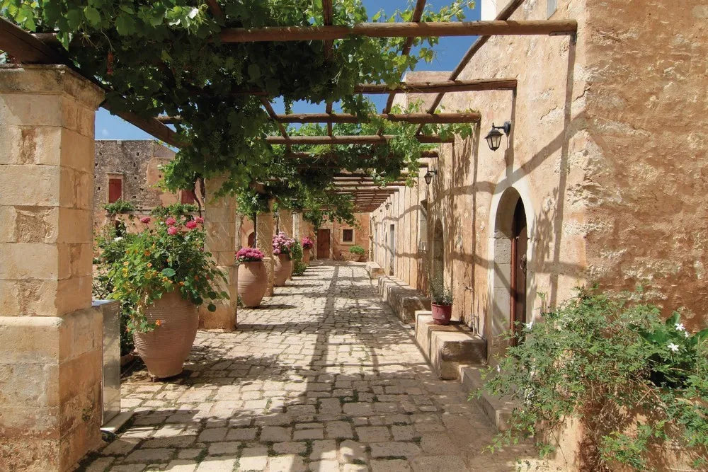 The garden in Greece