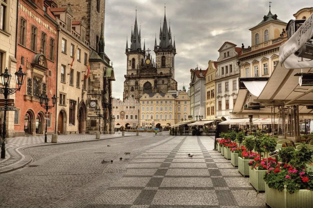 The temple in Prague
