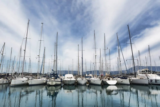 The pier, yacht