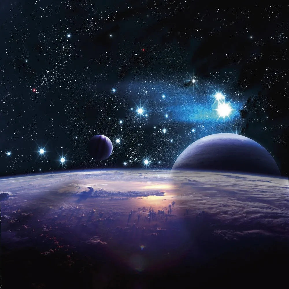 The surface of the planet