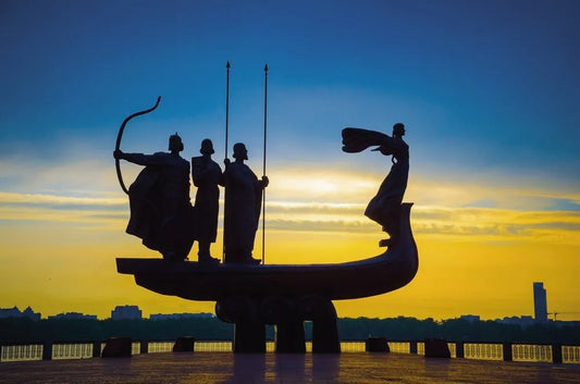 The monument in Kiev