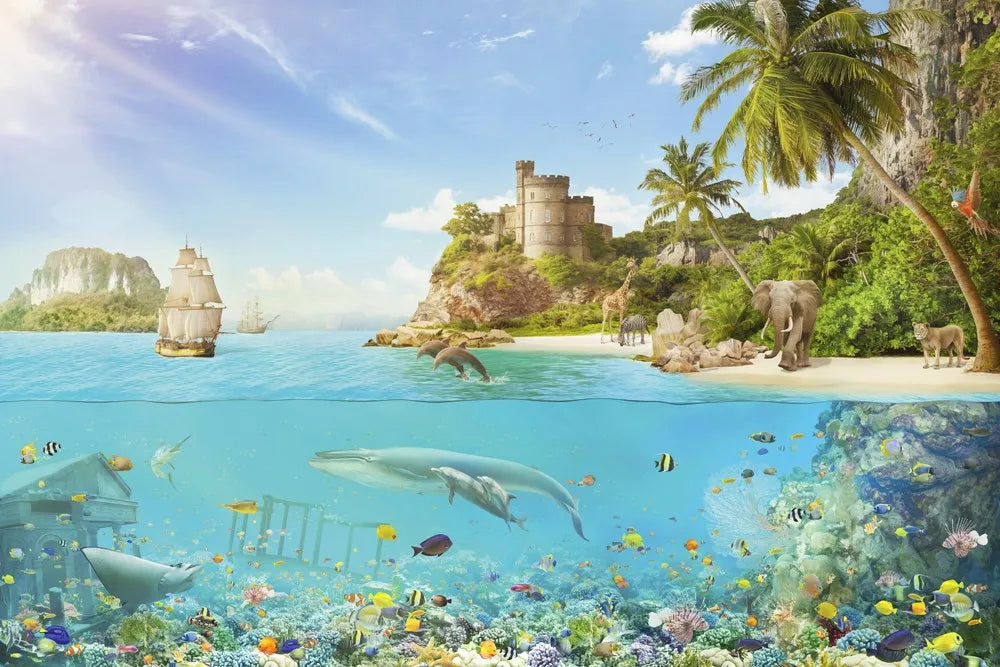 Tropical lagoon