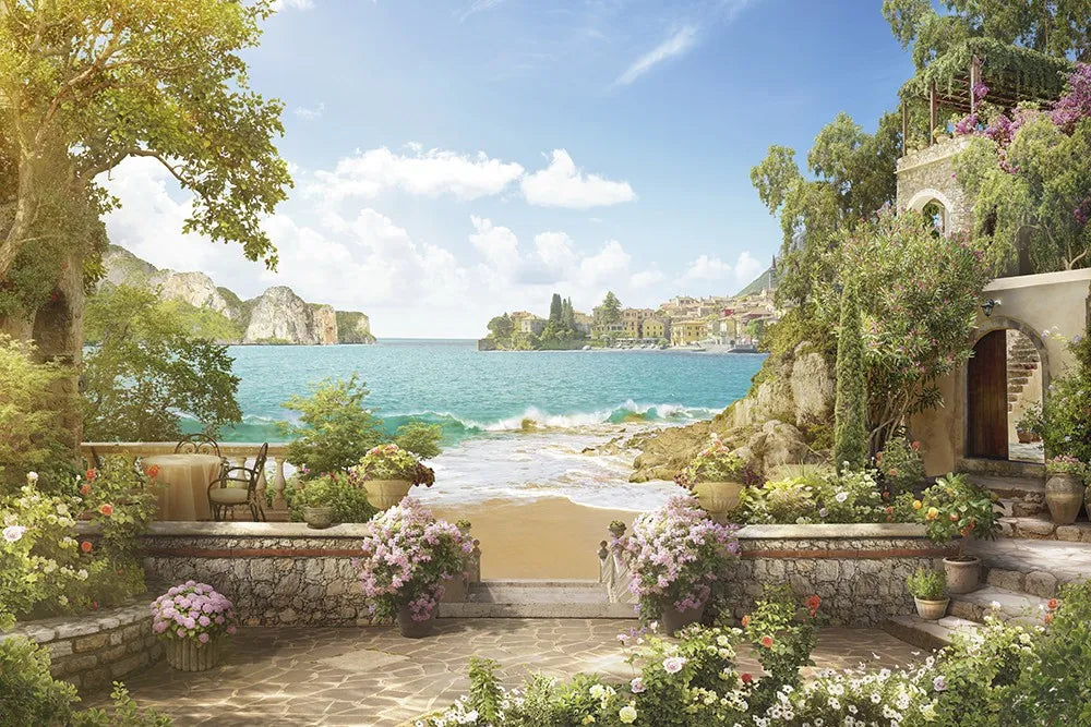 Garden by the sea