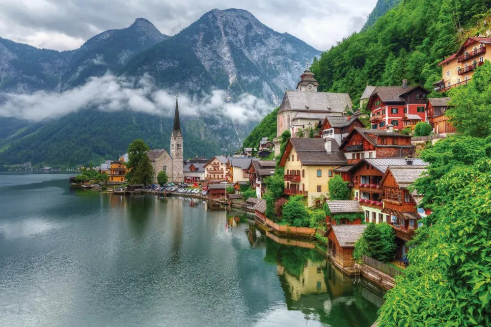Village in the Alps, Austria