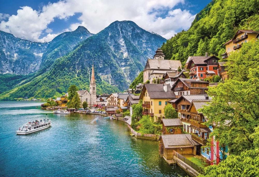 Village by the lake, Austria