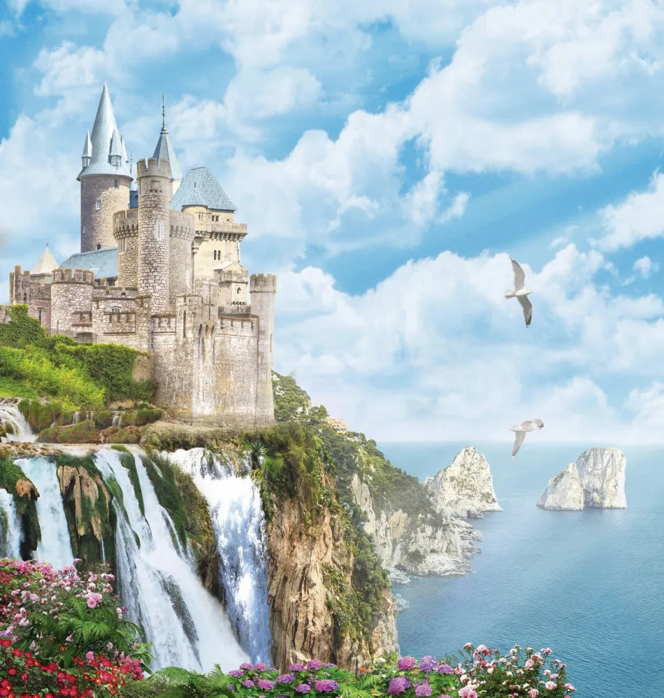 Castle on the mountain