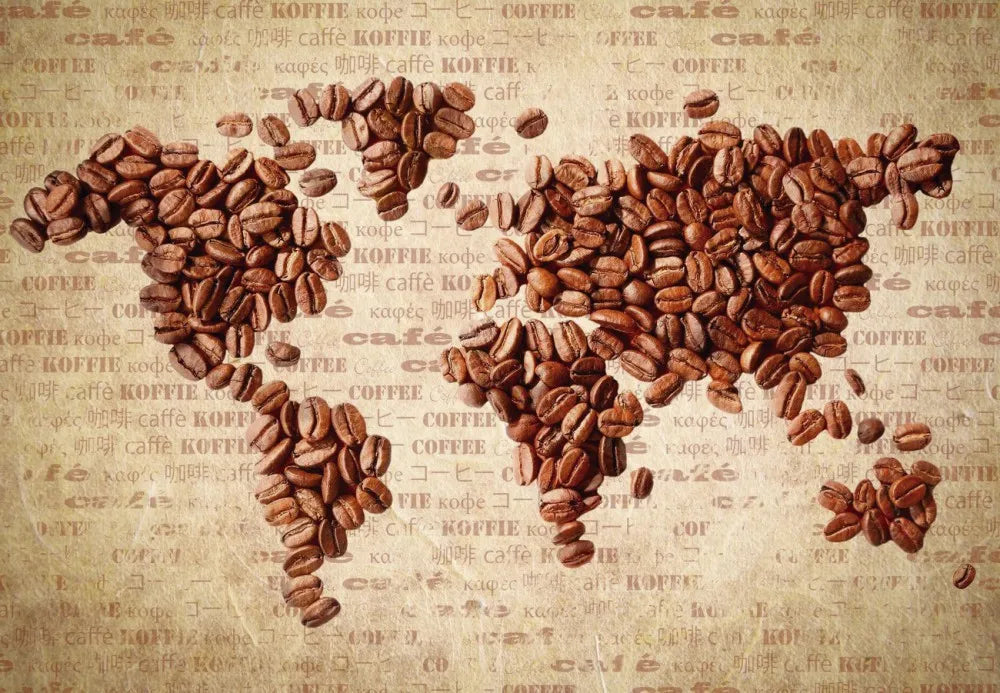 Free coffee beans Map