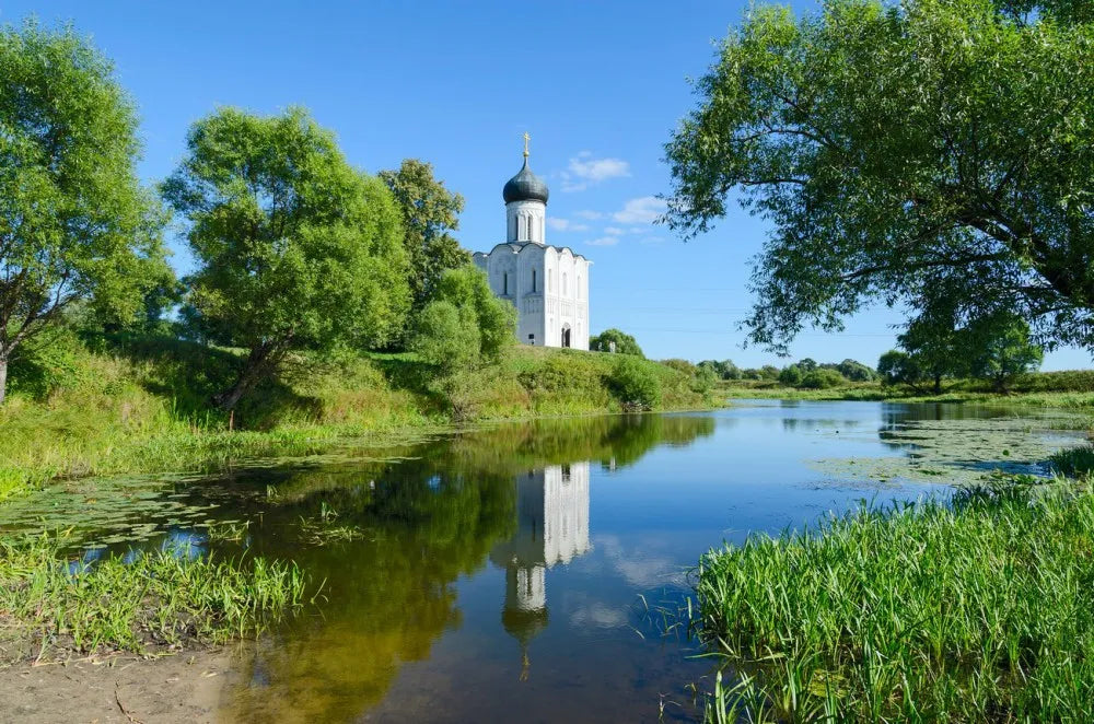 Lakeside temple
