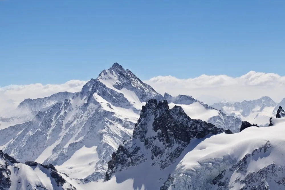 The top of the mountain