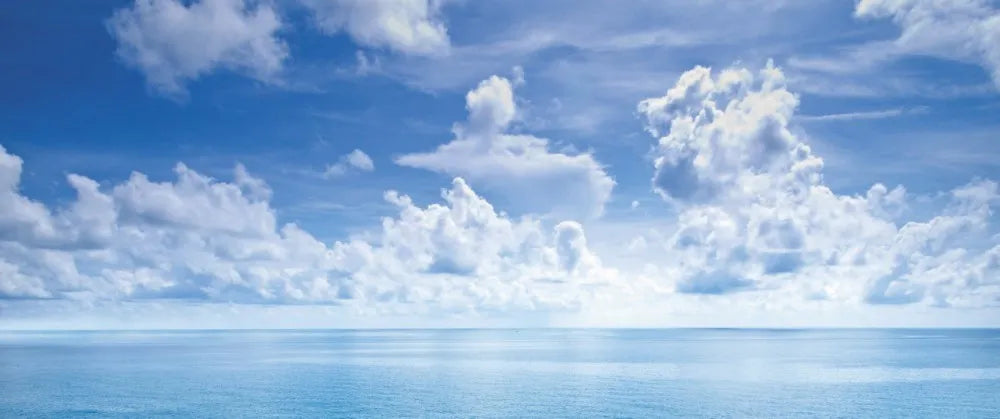 The sky over the sea