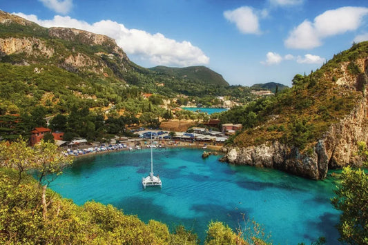 Bay in Greece