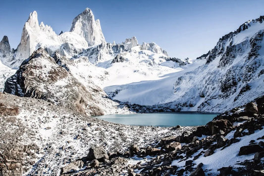 Snow-capped mountains