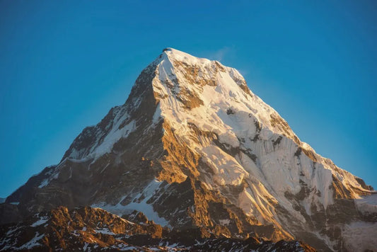 The top of the mountain