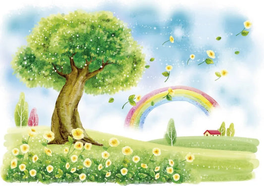 Tree and rainbow