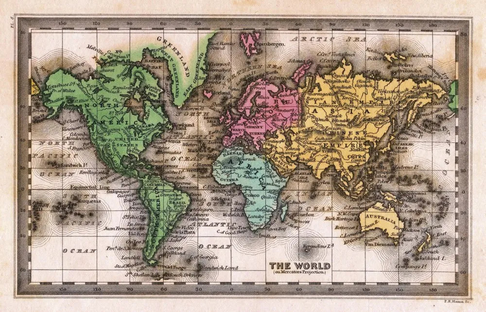Map of the ancient world