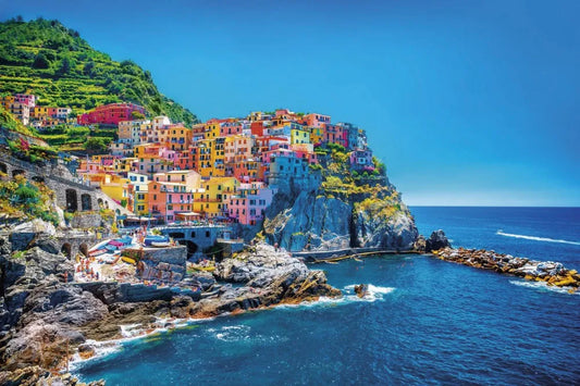 Village off the coast of Italy