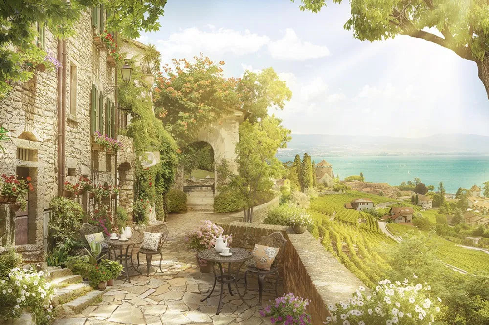 Yard in Italy