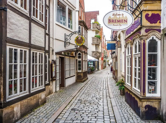Street in Bremen, Germany