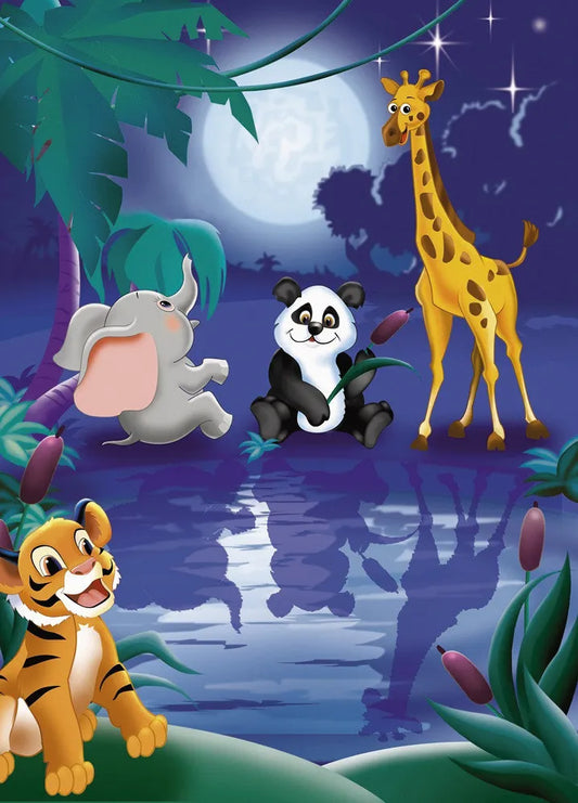 Night in the jungle