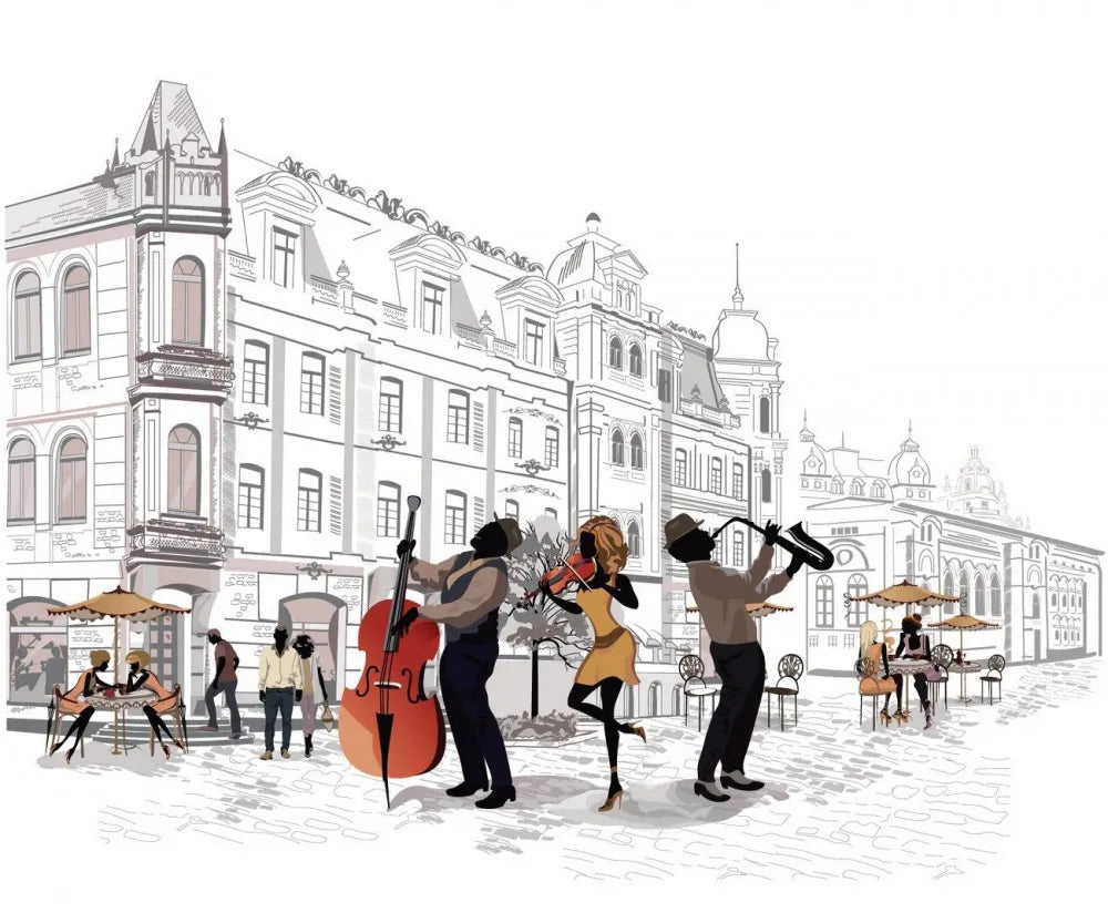 Street musicians
