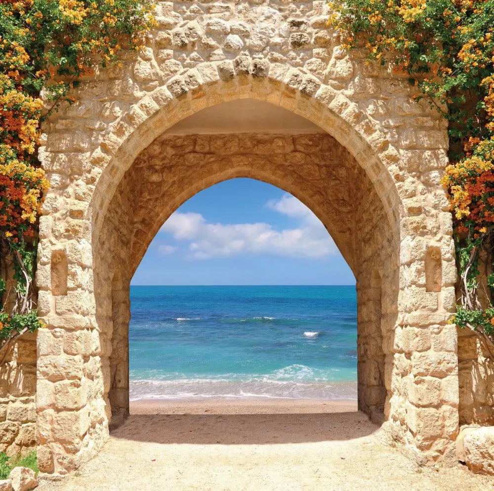 Arch at the sea