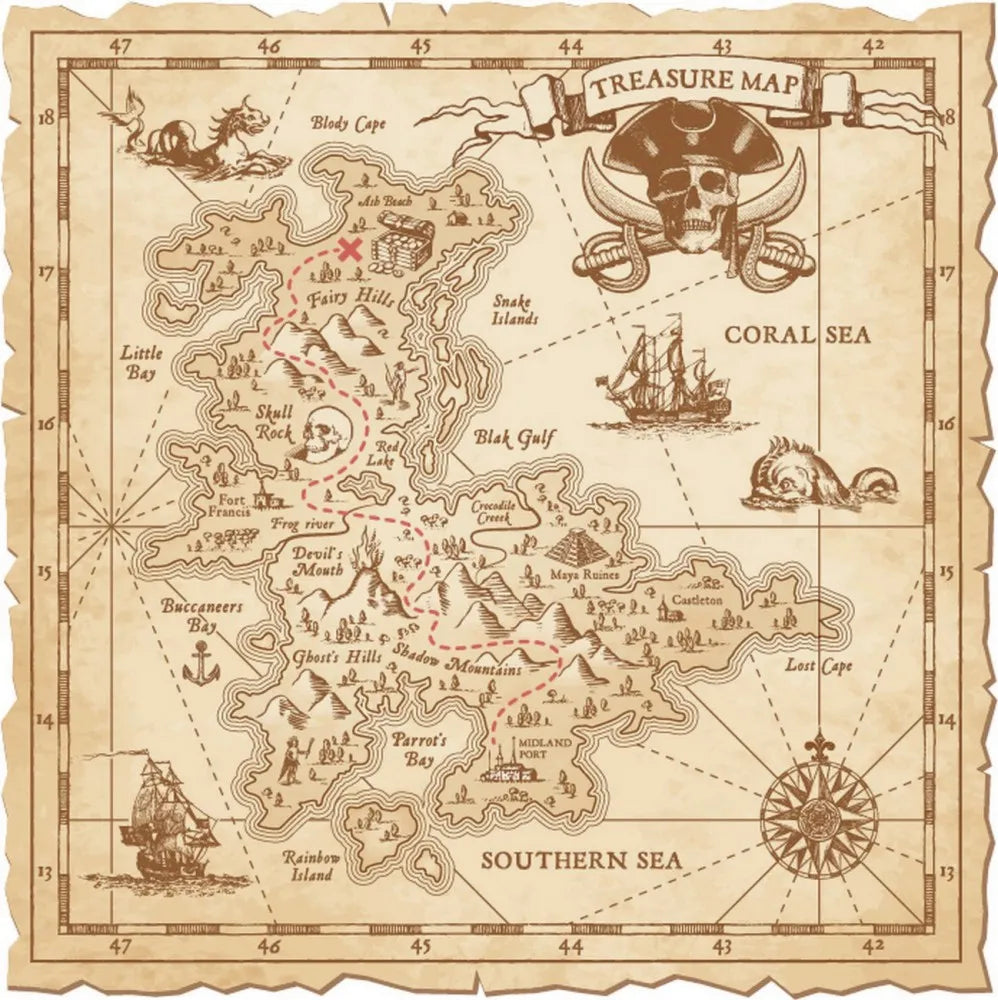 Treasure map