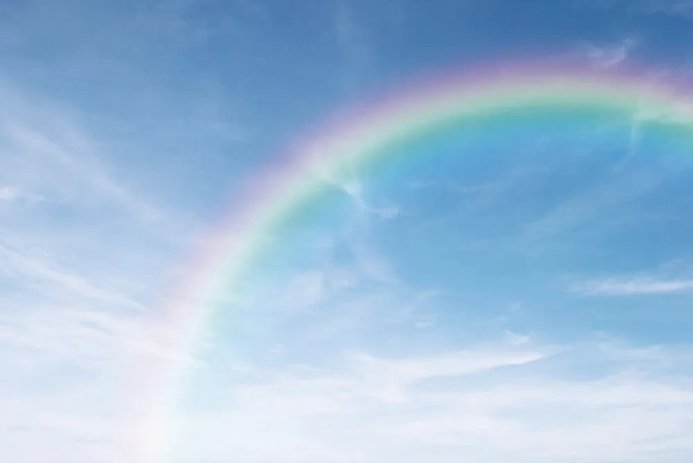Rainbow in the sky