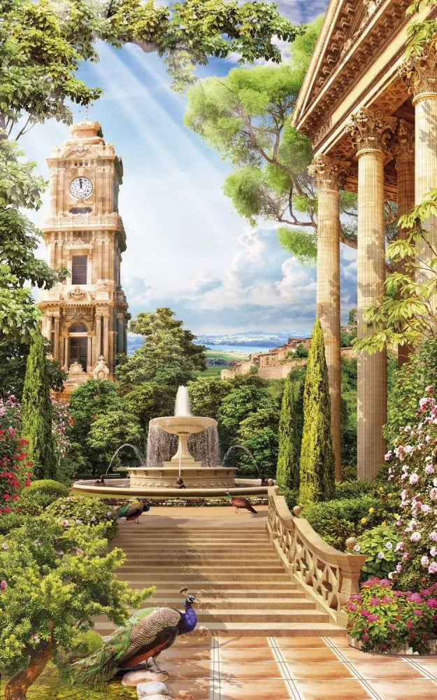 Chapel and fountain