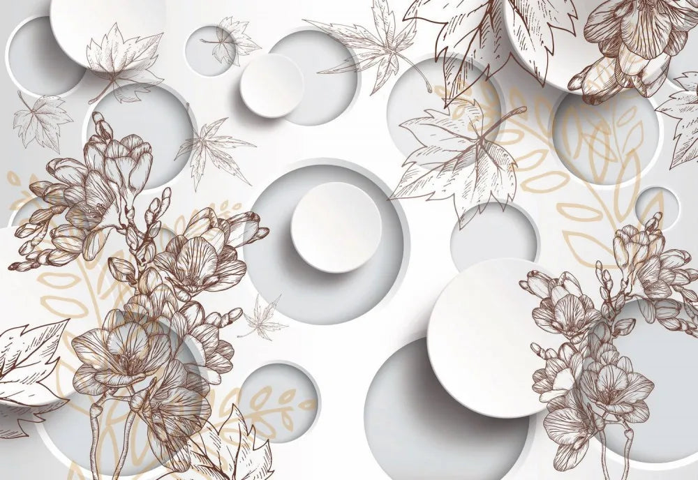 The circles and patterns