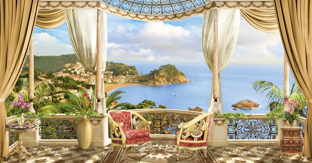 The balcony in Italy