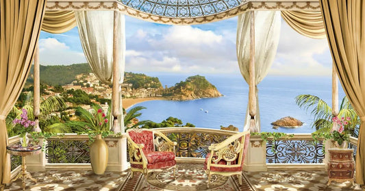 The balcony in Italy