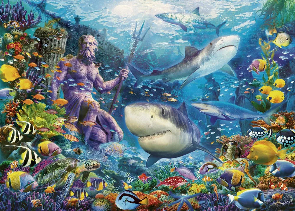 Illustration of the underwater world