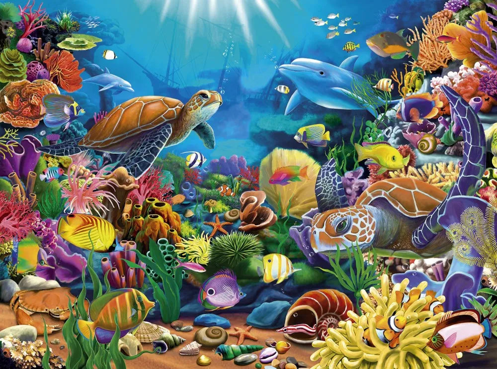 Illustration of the underwater world