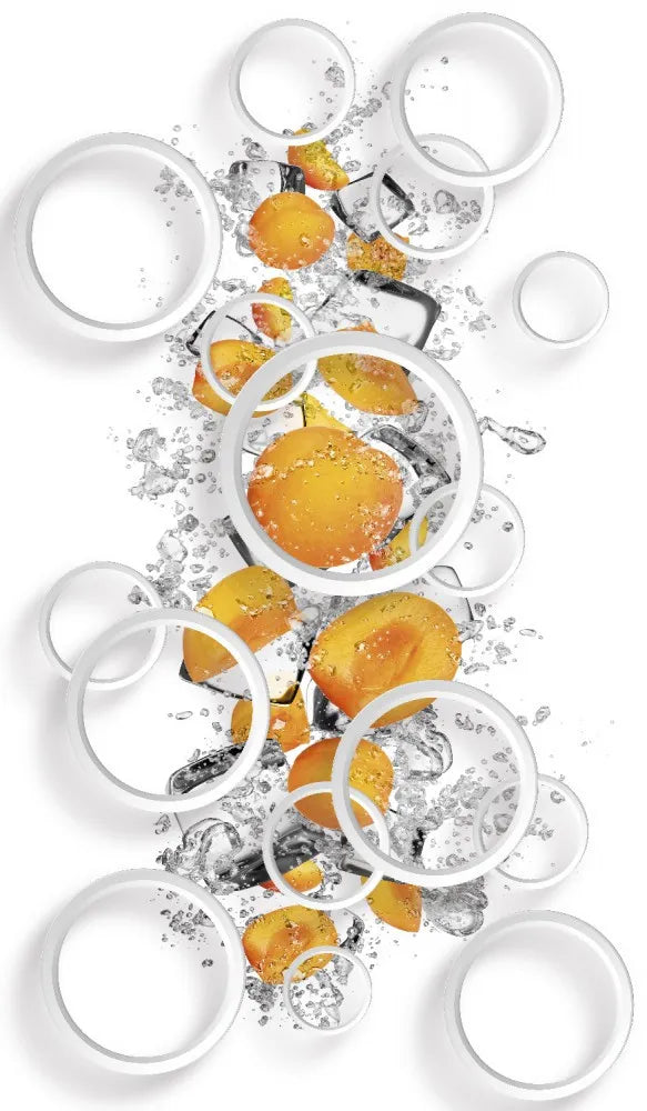 Apricot and ice 3D