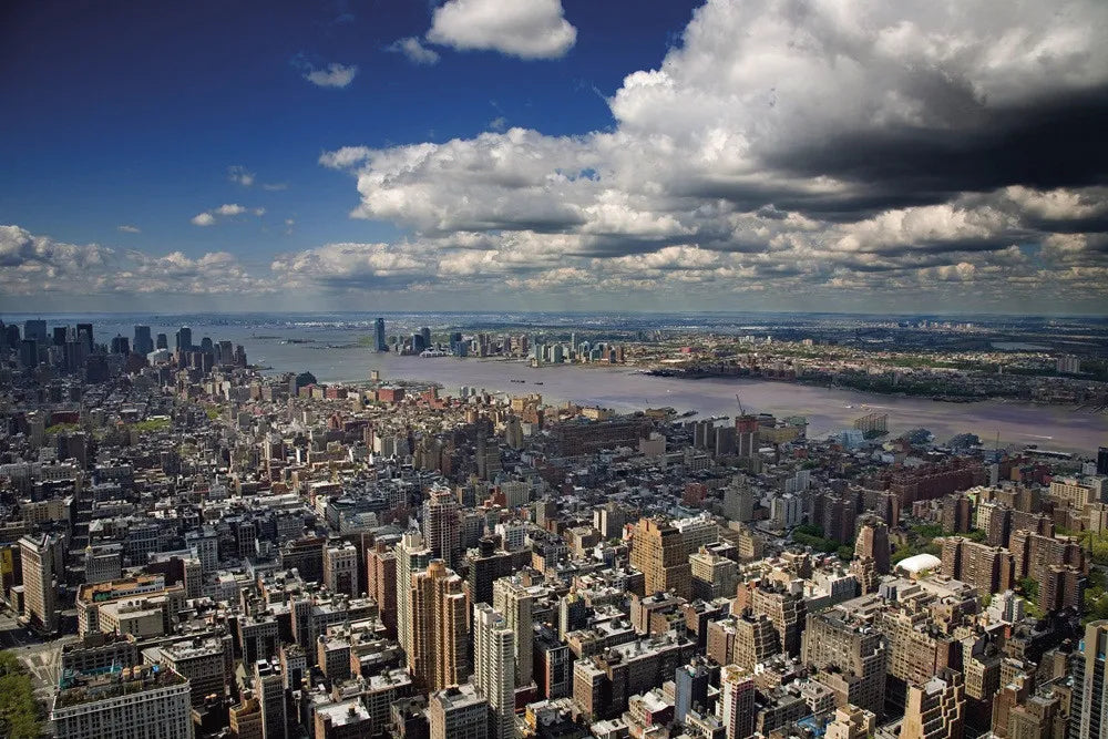 Bird's eye view of Manhatten