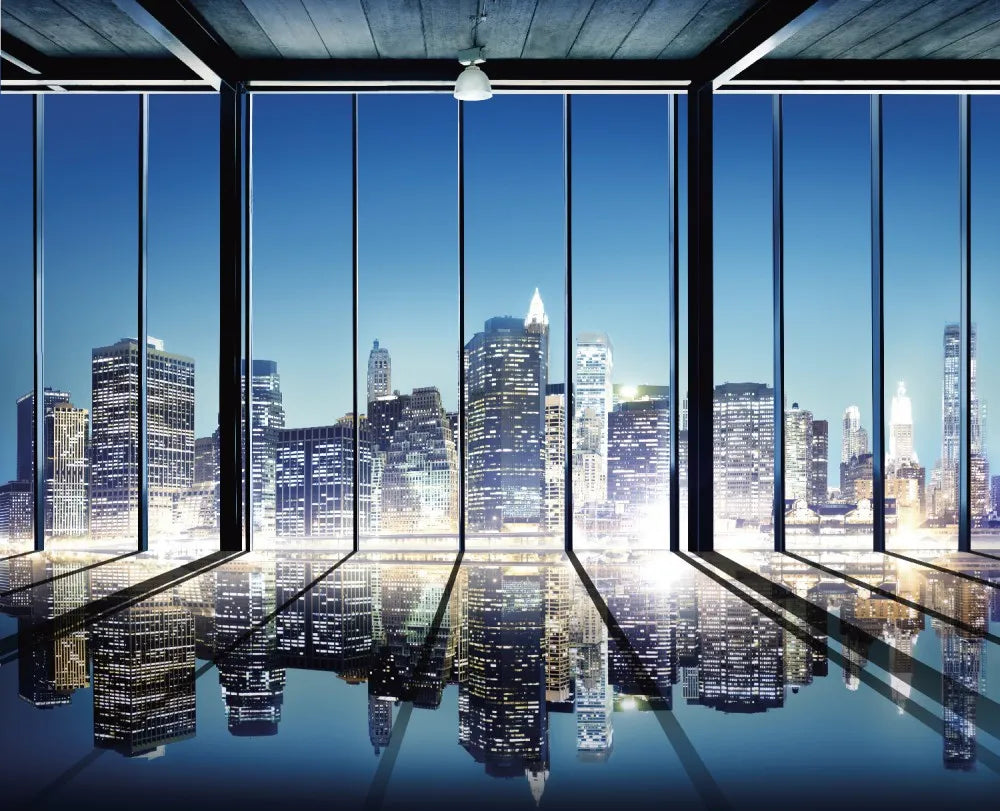 The window overlooking the city