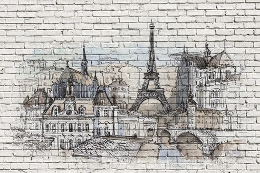 Paris, the picture on the wall
