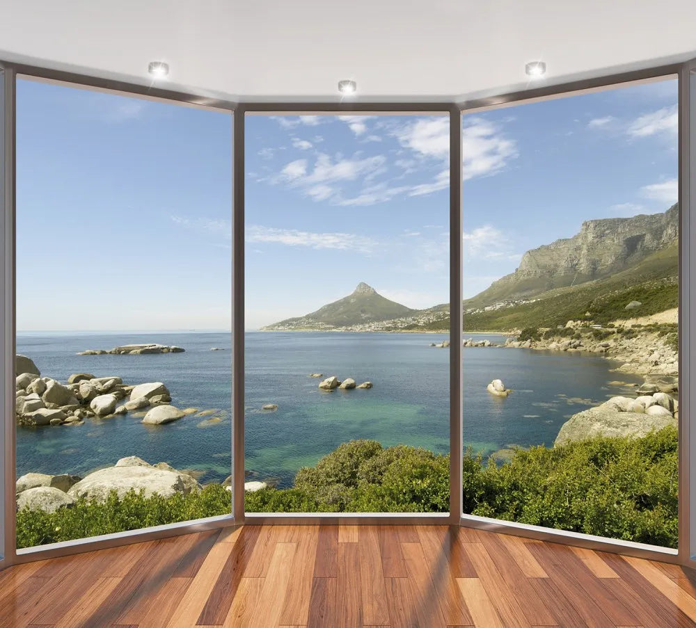 Window with sea views