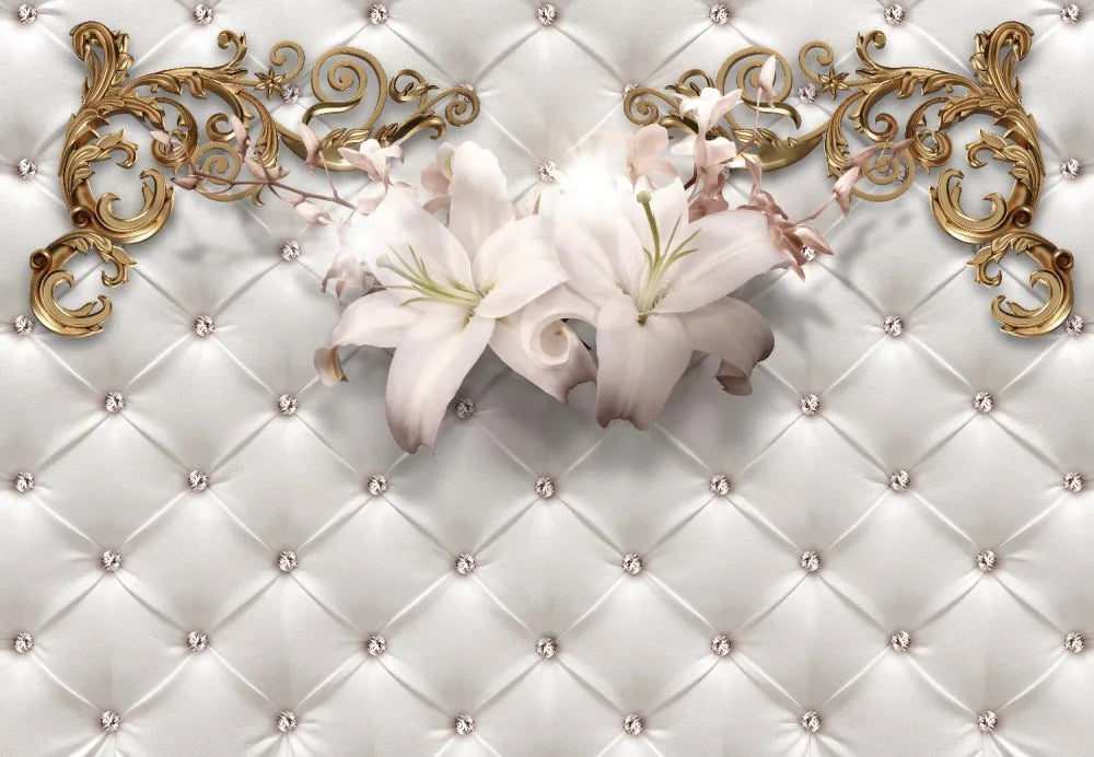 Lily and patterns 3D