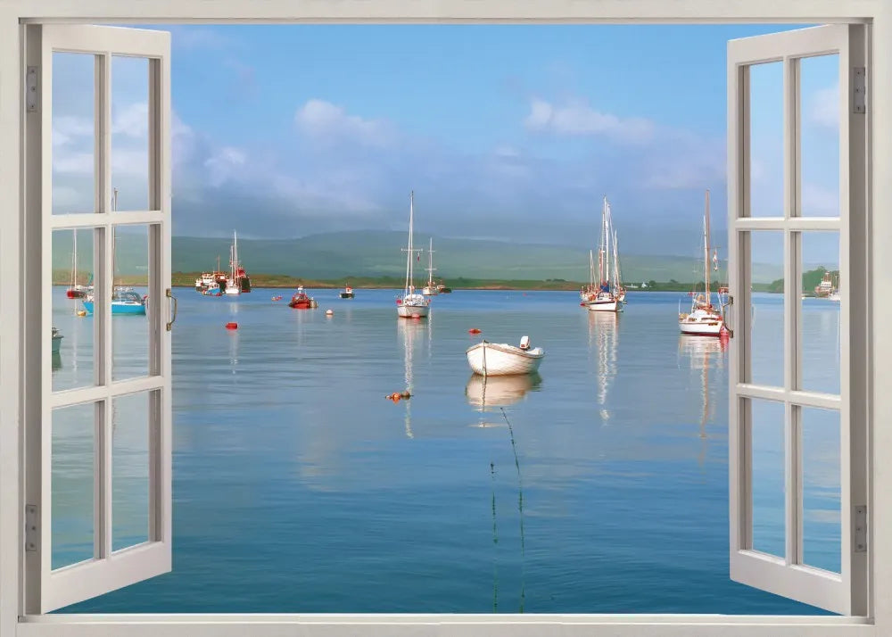 The window overlooking the Bay