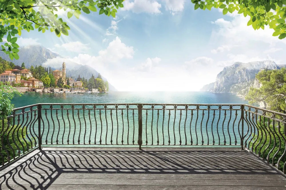 The balcony in Italy