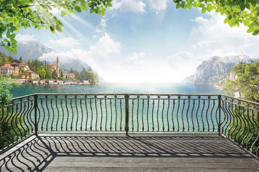 The balcony in Italy