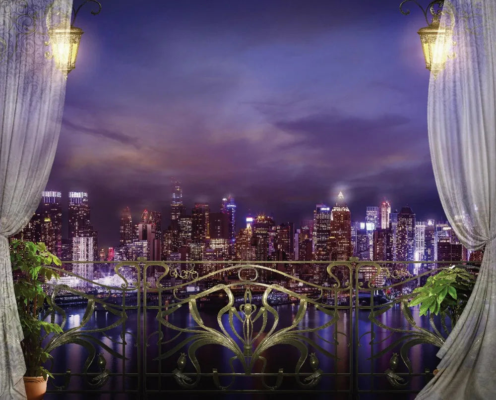 Balcony in the city