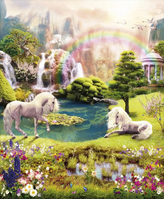 Horses in the meadow