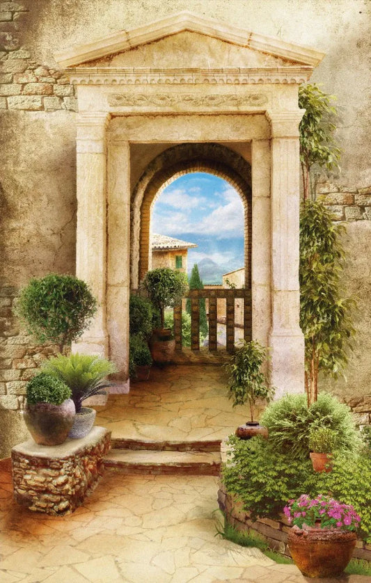 Yard in Italy