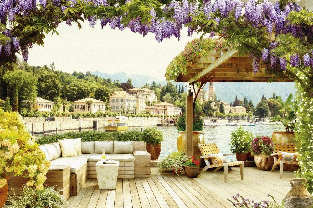 Terrace at the shore