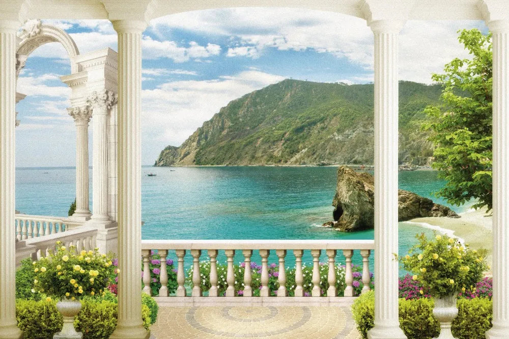 Terrace by the sea