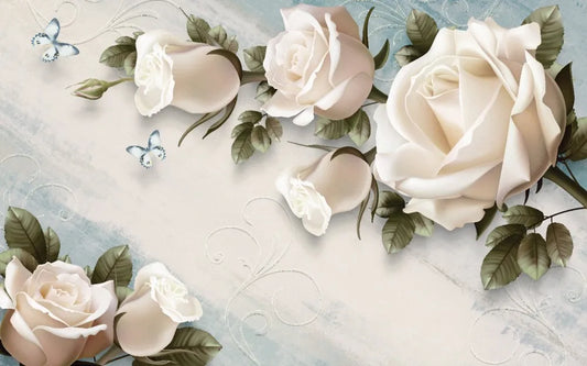 Rose pattern 3D
