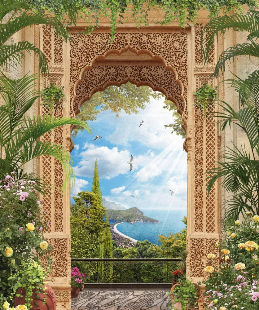 Terrace by the sea